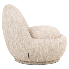 Lounge chair Arlanda beige angora  - Richmond Interiors