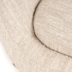 Lounge chair Arlanda beige angora  - Richmond Interiors