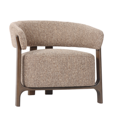 Lounge Stuhl Dalara brown tweed - Richmond Interiors