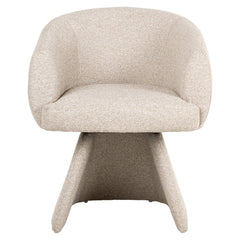 Dining chair Quiriro biscotti swivel - Richmond Interiors