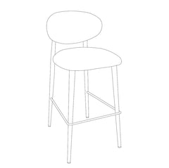 Counterstoel Dantes hazel - Richmond Interiors