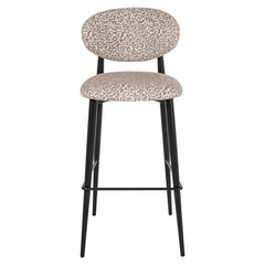 Bar stool Dantes natural geo fire retardant - Richmond Interiors