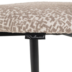 Bar stool Dantes natural geo fire retardant - Richmond Interiors