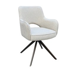 Esszimmerstuhl Ginerva biscotti swivel - Richmond Interiors