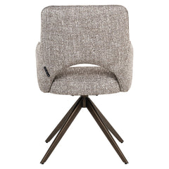 Esszimmerstuhl Ginerva earth tweed swivel - Richmond Interiors