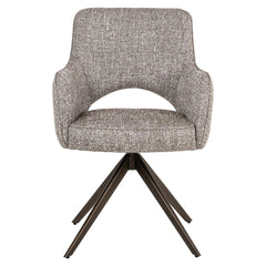 Esszimmerstuhl Ginerva earth tweed swivel - Richmond Interiors