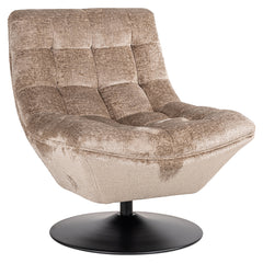 Drehsessel Sydney taupe chenille (Bergen 104 taupe chenille) - Richmond Interiors