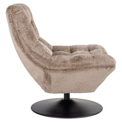 Drehsessel Sydney taupe chenille (Bergen 104 taupe chenille) - Richmond Interiors