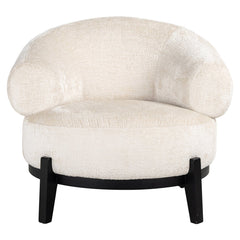 Lounge chair Montana white chenille - Richmond Interiors