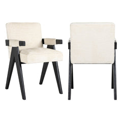 Eetkamerstoel Cooper white chenille - Richmond Interiors