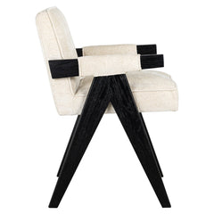 Eetkamerstoel Cooper white chenille - Richmond Interiors