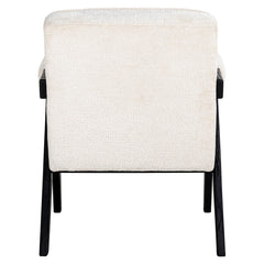 Stuhl Cooper (Bergen 900 white chenille) - Richmond Interiors