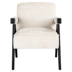 Stuhl Cooper (Bergen 900 white chenille) - Richmond Interiors