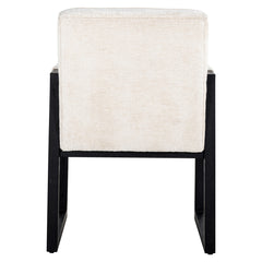 Eetkamerstoel Beck white chenille - Richmond Interiors