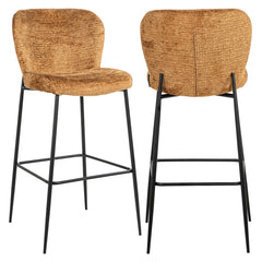 Bar stool Darby cognac fusion - Richmond Interiors