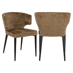 Eetkamerstoel Taylor brandy fusion fire retardant - Richmond Interiors