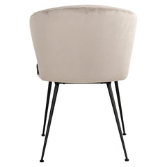 Stoel Xandra khaki velvet (Quartz Khaki 903) - Richmond Interiors