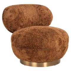 Draaifauteuil Jace Lovely cinnamon (Be Lovely 603 Cinnamon) - Richmond Interiors