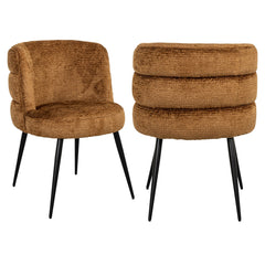 Eetkamerstoel Stella cognac fusion - Richmond Interiors