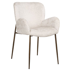 Dining chair Amber cream fusion fire retardant - Richmond Interiors