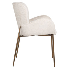 Dining chair Amber cream fusion fire retardant - Richmond Interiors