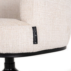 Draaistoel Cheyenne beige chenille (Niagara 902 beige) - Richmond Interiors