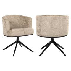 Eetkamerstoel Cheyenne desert fusion swivel fire retardant - Richmond Interiors