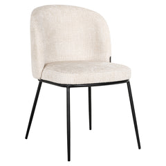 Chair Elvi beige chenille fire retardant (Niagara 902 beige) - Richmond Interiors