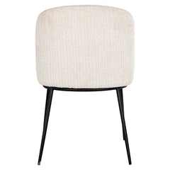 Chair Elvi beige chenille fire retardant (Niagara 902 beige) - Richmond Interiors