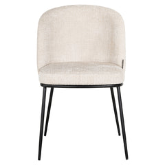 Chair Elvi beige chenille fire retardant (Niagara 902 beige) - Richmond Interiors