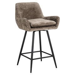 Counter stool Linsey stone chenille (Niagara 104 Stone Chenille) - Richmond Interiors