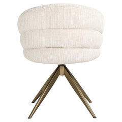 Dining chair Zendaya niagara beige swivel - Richmond Interiors