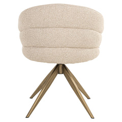 Esszimmerstuhl Zendaya biscotti swivel fire retardant - Richmond Interiors