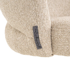 Esszimmerstuhl Zendaya biscotti swivel fire retardant - Richmond Interiors