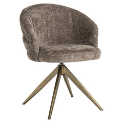 Eetkamerstoel Zendaya niagara stone swivel - Richmond Interiors