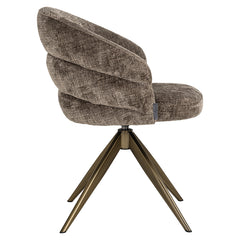 Draaifauteuil Zendaya stone chenille (Niagara 104 Stone Chenille) - Richmond Interiors