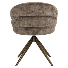 Draaifauteuil Zendaya stone chenille (Niagara 104 Stone Chenille) - Richmond Interiors