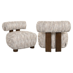 Lounge stoel Arabella greige coco - Richmond Interiors