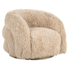 Lounge stoel Lenny yakety sand swivel kids - Richmond Interiors