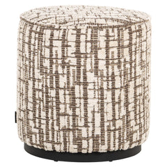 Hocker & Fußbank Lexie cream 45Ø - Richmond Interiors