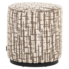 Pouffe & Footstool Lexie cream 45Ø - Richmond Interiors