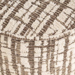Pouffe & Footstool Lexie cream 45Ø - Richmond Interiors