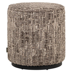 Pouffe & Footstool Lexie greige 45Ø - Richmond Interiors