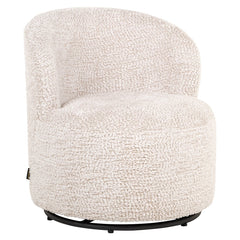 Lounge chair Jackie lovely cream swivel kids - Richmond Interiors