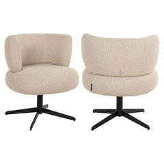 Esszimmerstuhl Alexis biscotti swivel - Richmond Interiors