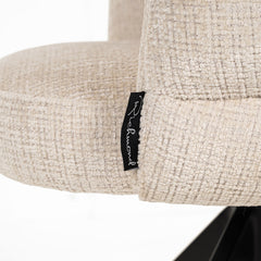 Esszimmerstuhl Serenity niagara beige swivel fire retardant - Richmond Interiors