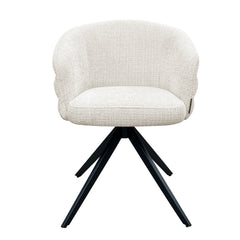 Esszimmerstuhl Serenity niagara beige swivel fire retardant - Richmond Interiors