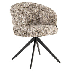 Esszimmerstuhl Serenity brown omara swivel fire retardant - Richmond Interiors