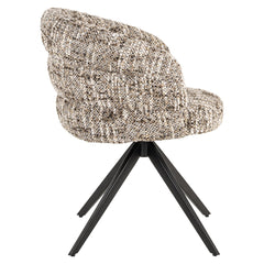Esszimmerstuhl Serenity brown omara swivel fire retardant - Richmond Interiors
