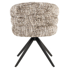 Esszimmerstuhl Serenity brown omara swivel fire retardant - Richmond Interiors